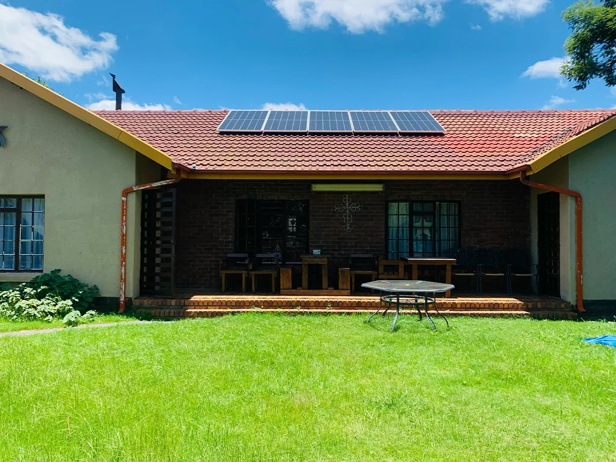 home-solar-panel-on-green-grass-johannesburg