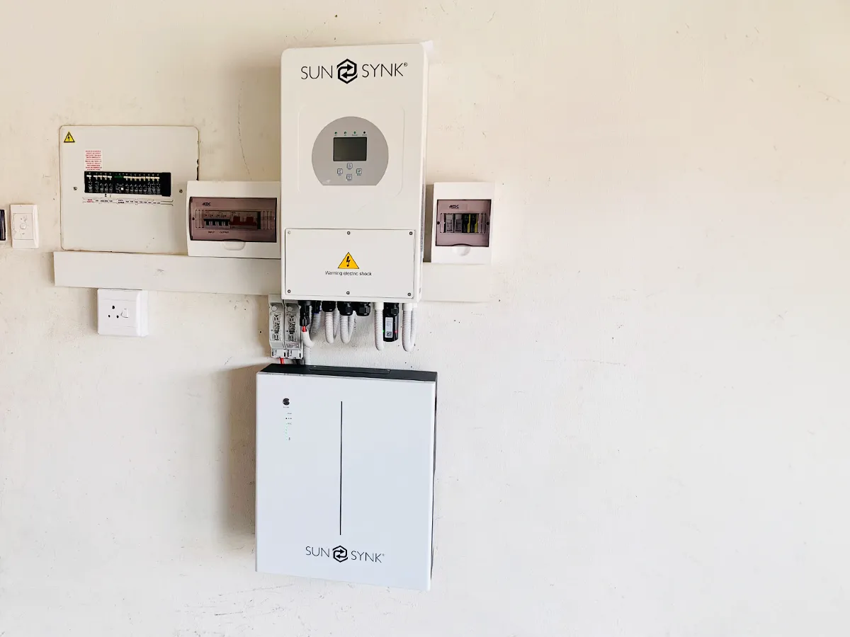 sunsynk-home-solar-system-inverter-and-battery-johannesburg